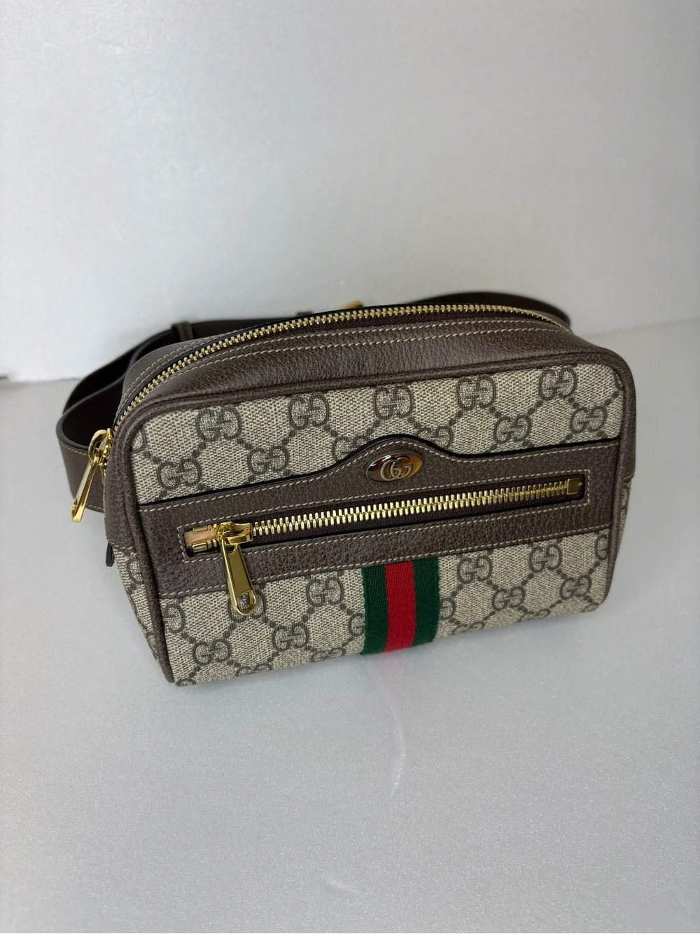 Gucci Brown GG Pouch